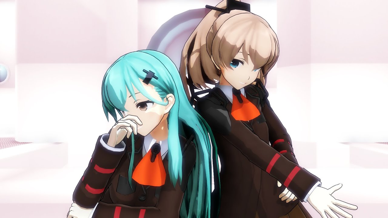 【MMD艦これ】鈴熊で「ロミオとシンデレラ」【ｱﾆﾒ風味】