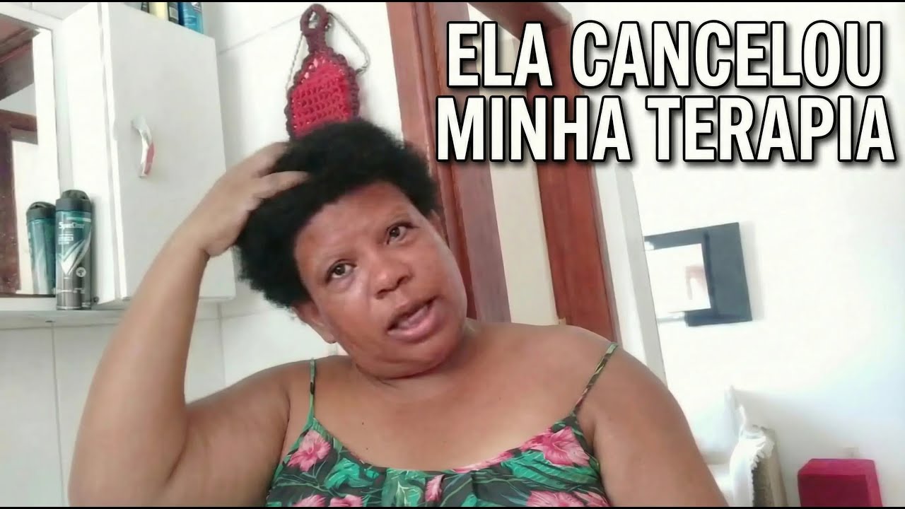 A terapeuta cancelou minha consulta + Cortei o cabelo de novo