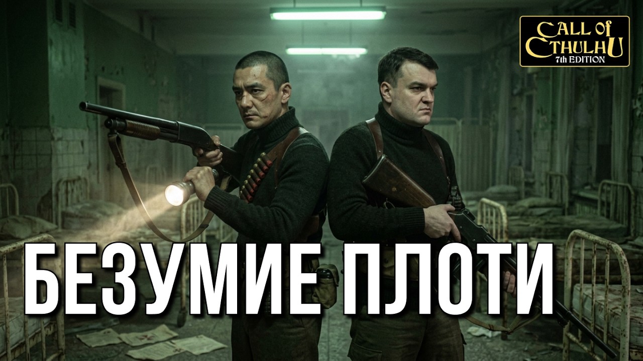 Падшие герои | Ужас спасенья #1 | Call of Cthulhu | RPG-стрим