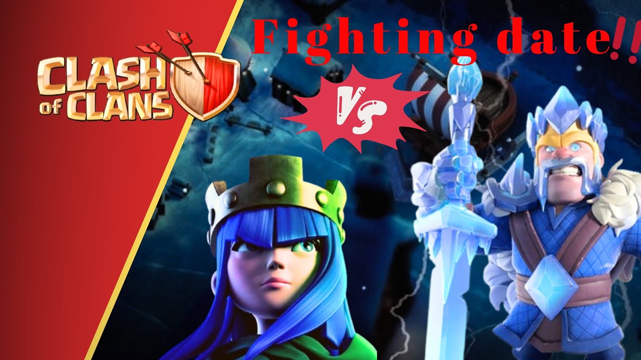 Barbarian King vs Archer Queen 👑⚔ Epic Fight | Clash of Clans Moments 2025#clashofclans #shorts