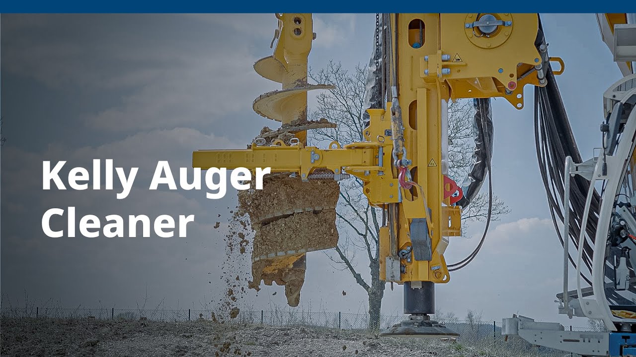 BAUER Maschinen GmbH – Fast, safe and quiet | Our new Kelly Auger Cleaner