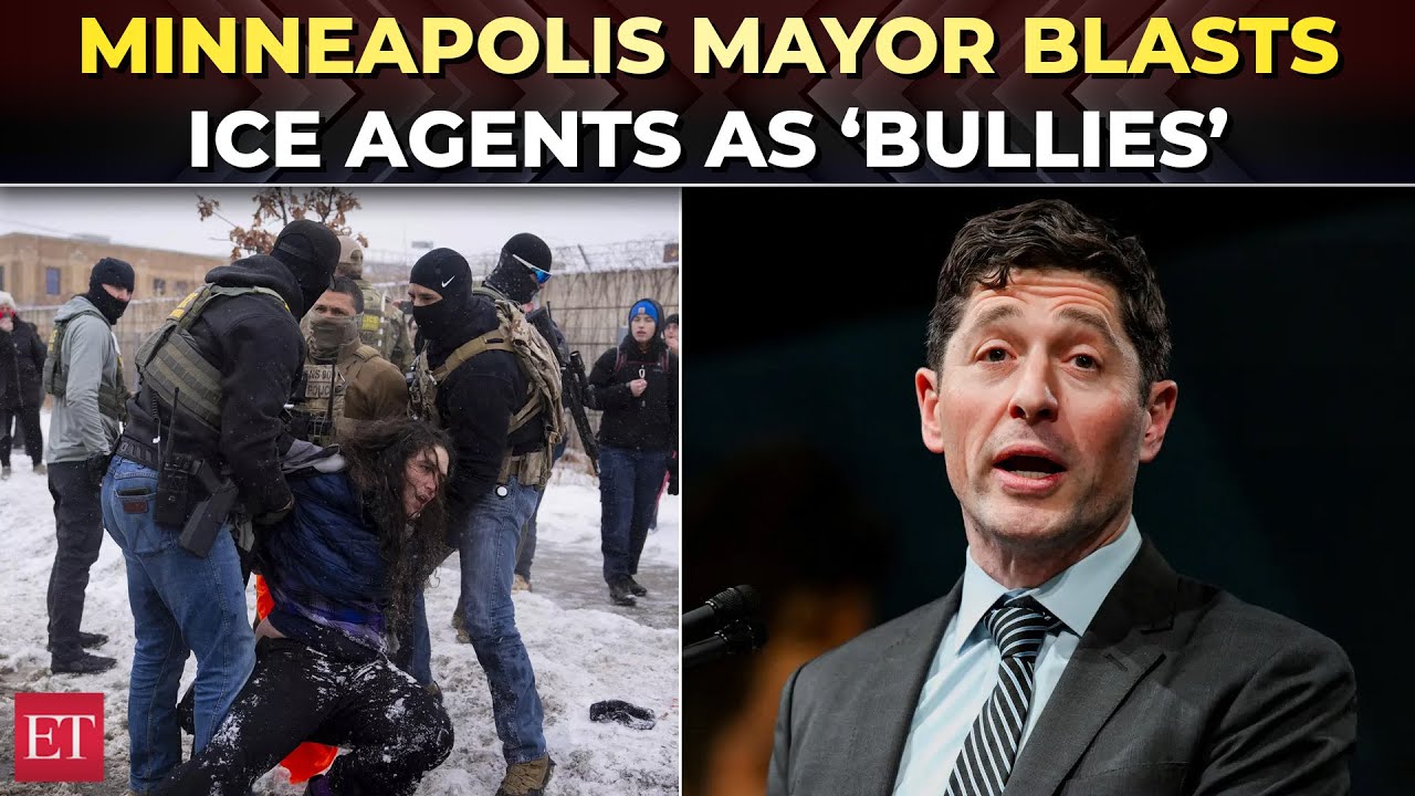 ‘We don’t back down to bullies!': Minneapolis Mayor Frey calls for end to ‘unlawful’ ICE operations