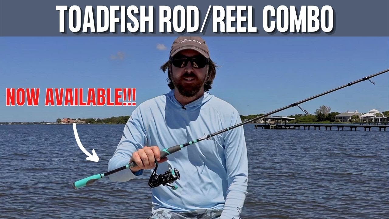 Toadfish Fishing Rod & Reel Customizable Combos NOW In Our Shop!