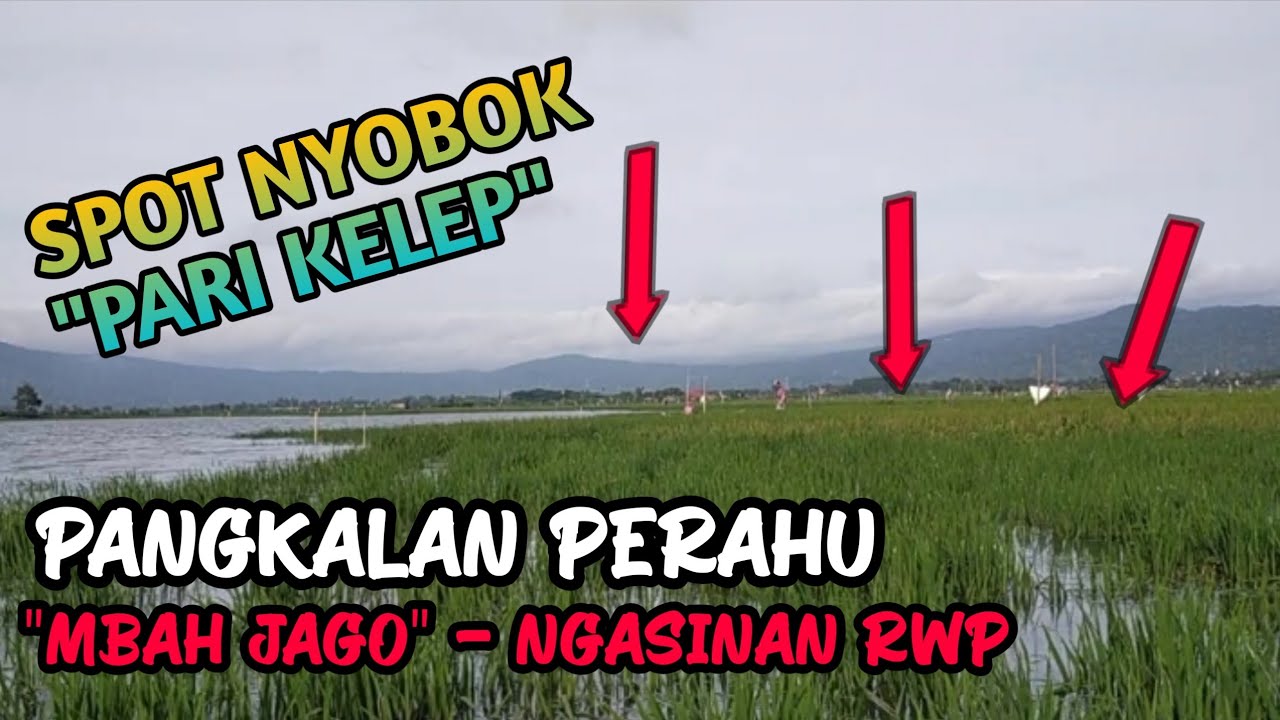 Rute Spot Mancing Nyobok (Pari Kelep) & Pangkalan Perahu 