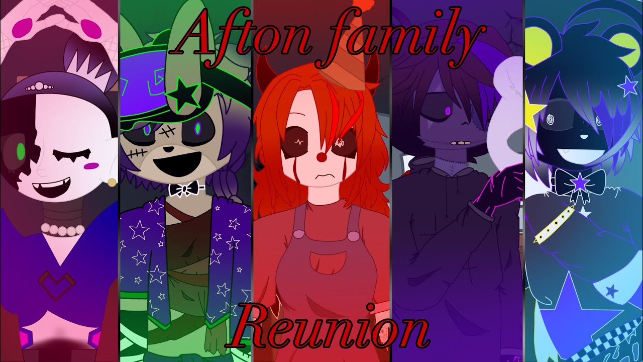 || Afton family reunion || Gacha || FNaF ||￼