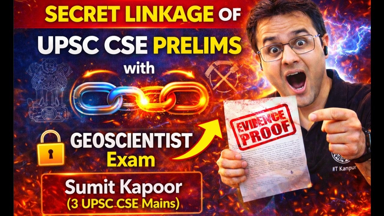 “Nobody Noticed This! UPSC Prelims 2026 Secret Geoscientist Link (100% Proof)”#ias  #prelims2026