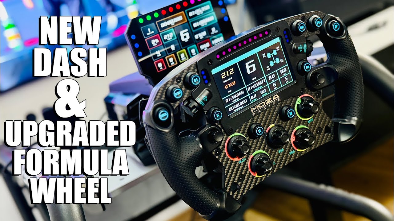 Differences & Upgrades - MOZA FSR2 Formula Wheel & CM2 Racing Dash