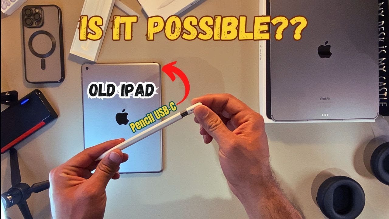 Can The Apple Pencil 2nd Gen (usb-c) Be Used With An Older Ipad Gen 6?
