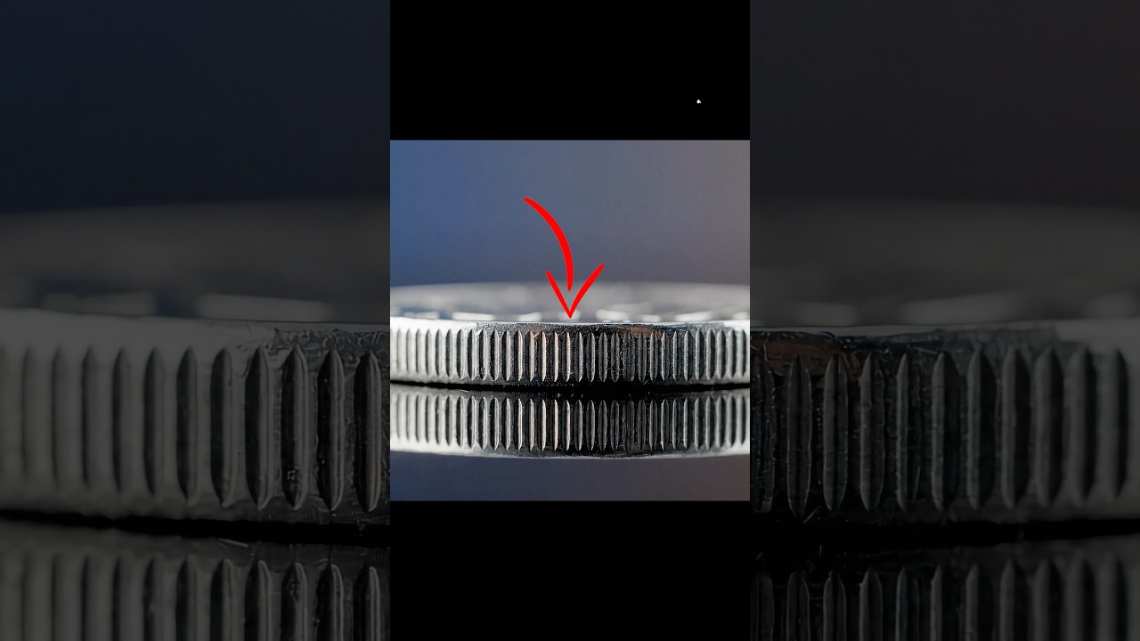 The REAL Reason Coins Have Ridges (Not for Grip!) #History #Facts #story