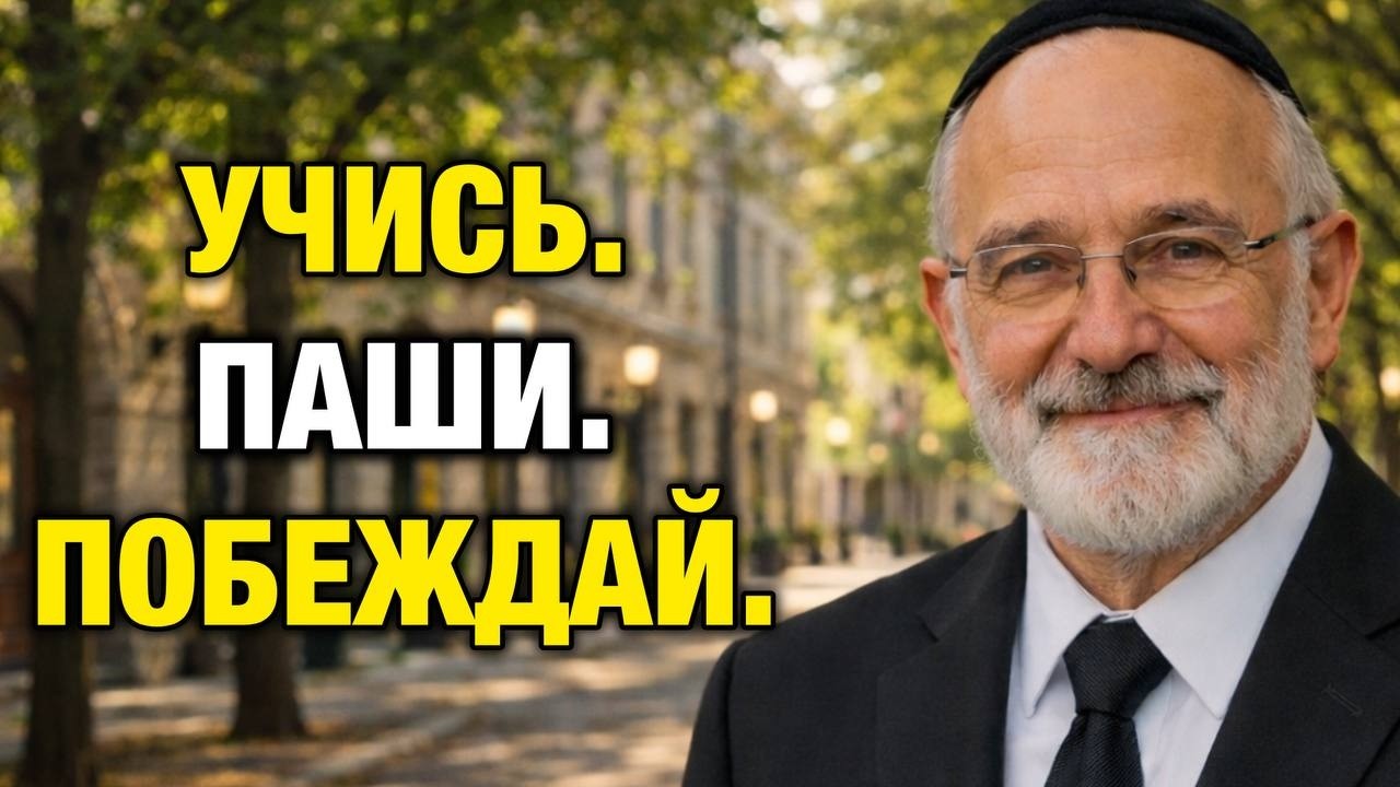 УЧИСЬ, ПАШИ, ПОБЕЖДАЙ — и Стань НЕУЗНАВАЕМЫМ | Еврейская Мудрость