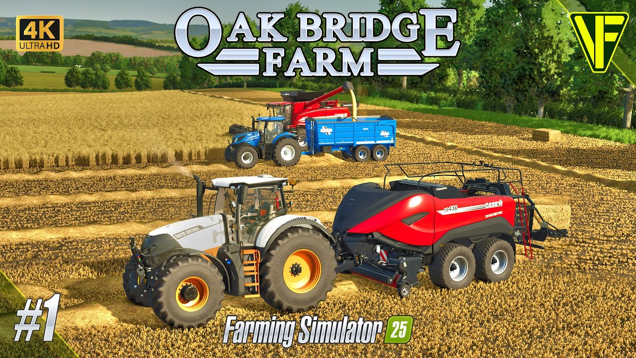 Starting Over | Oak Bridge Farm #1 (Farming Simulator 25 4k)