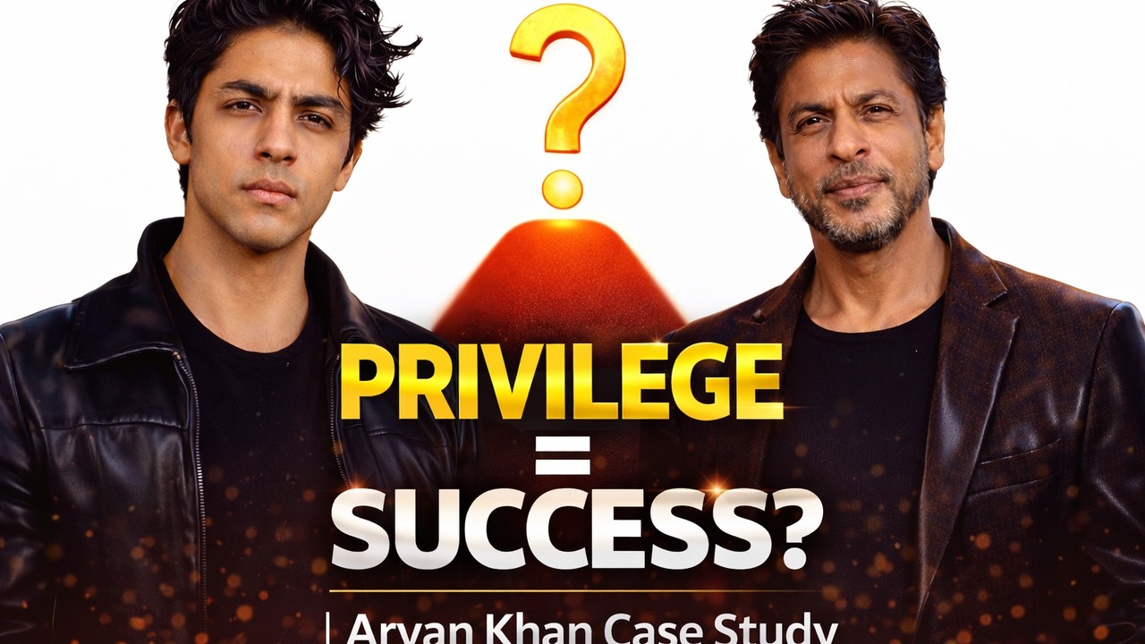 Kya Privilege Success Guarantee Karta Hai? | Aryan Khan Case Study