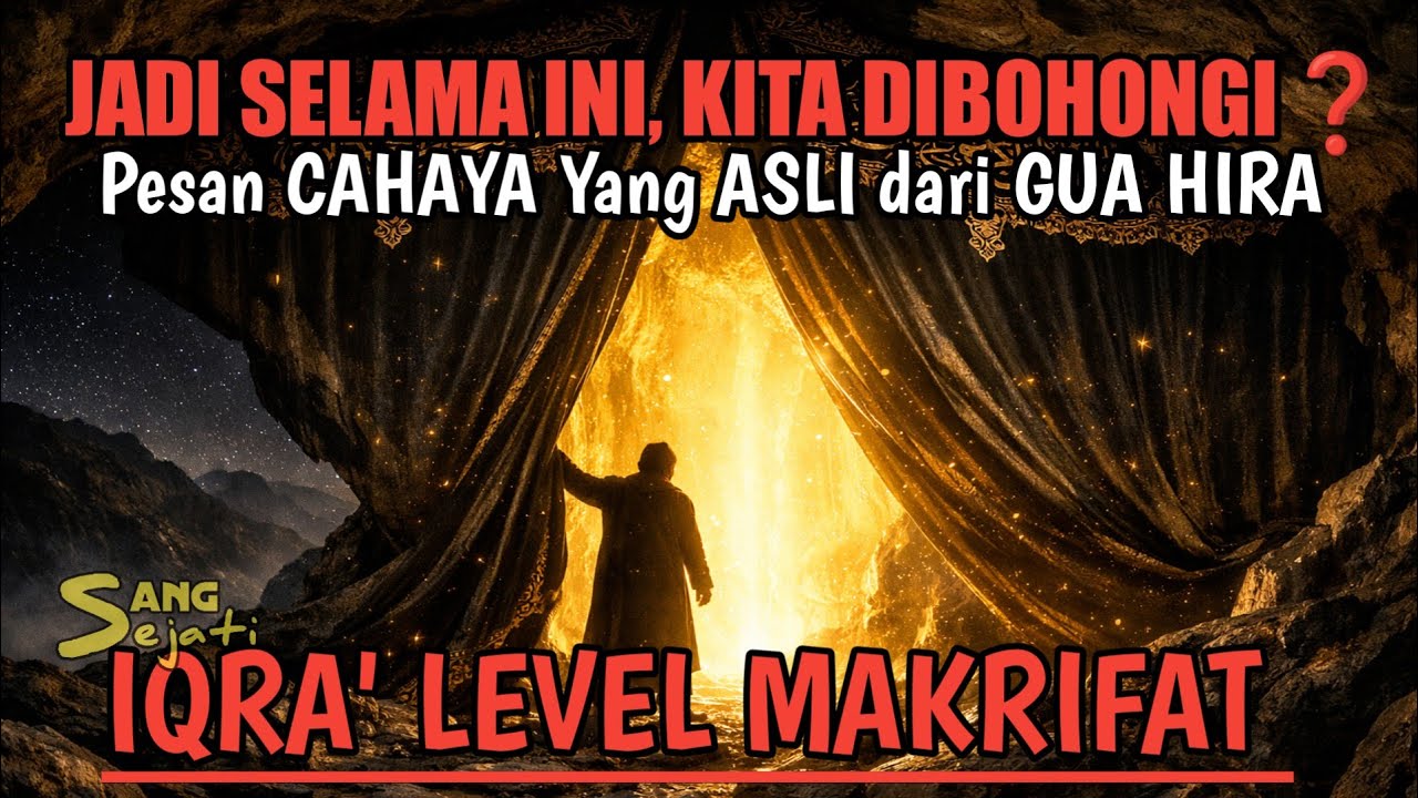 RAHASIA DIBALIK PERINTAH IQRA' YANG TIDAK KAMU DUGA