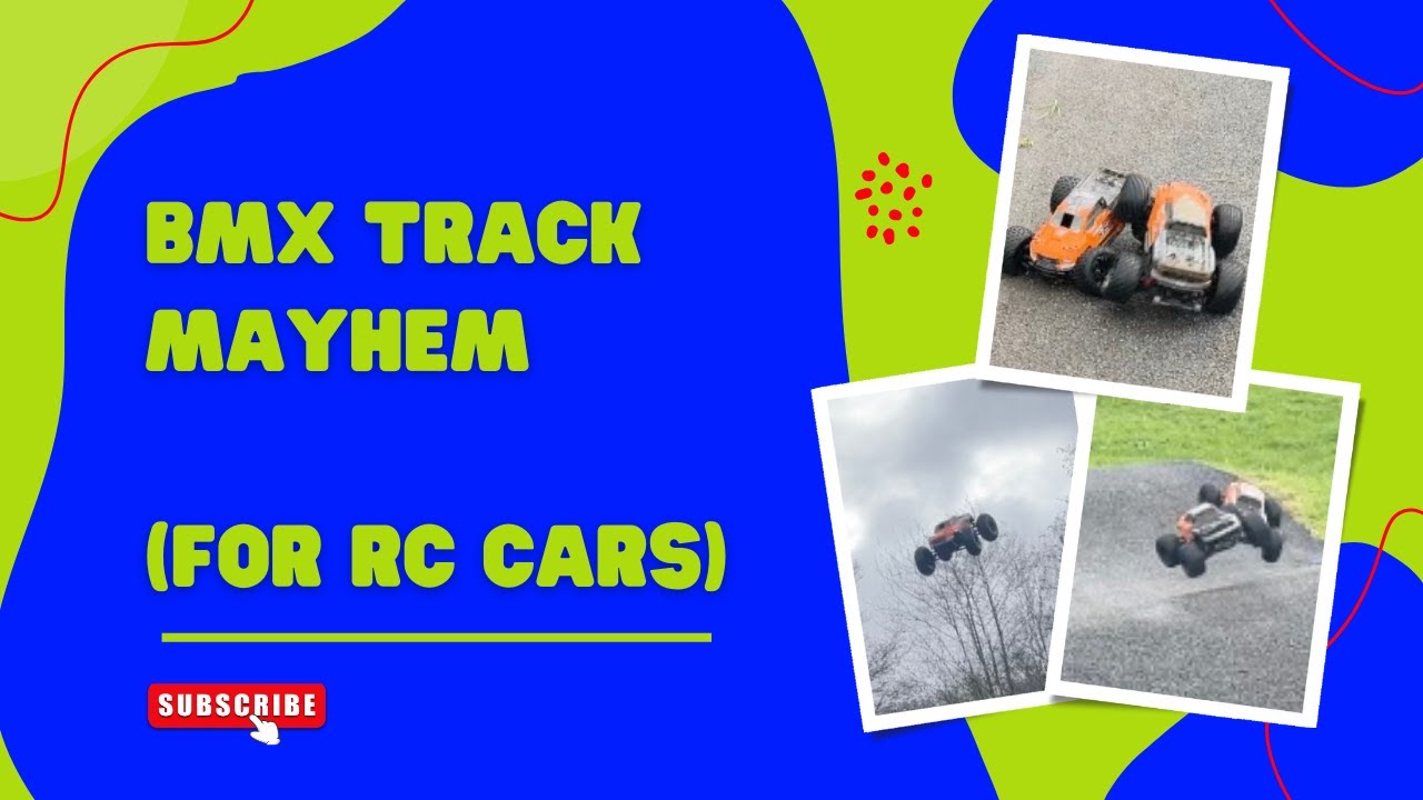 BMX Track MAYHEM for rc cars