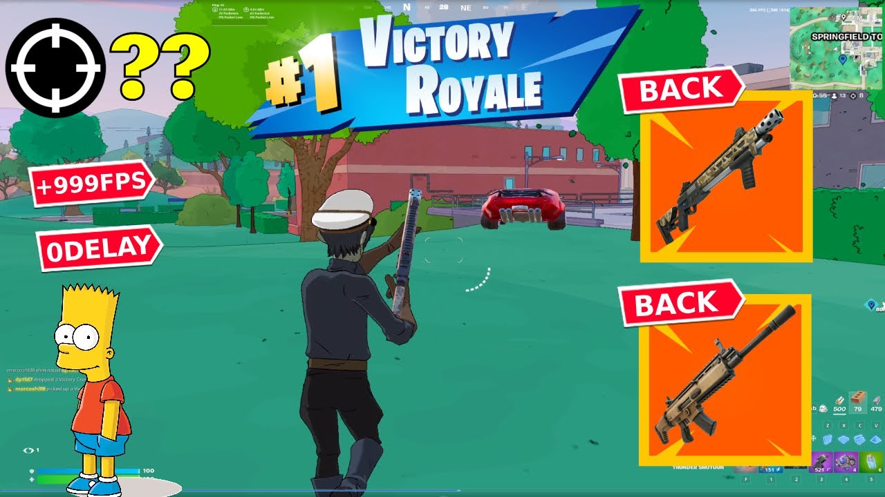 NEW FORTNITE SIMPSONS UPDATE | 5080 + 14900K FPS TEST