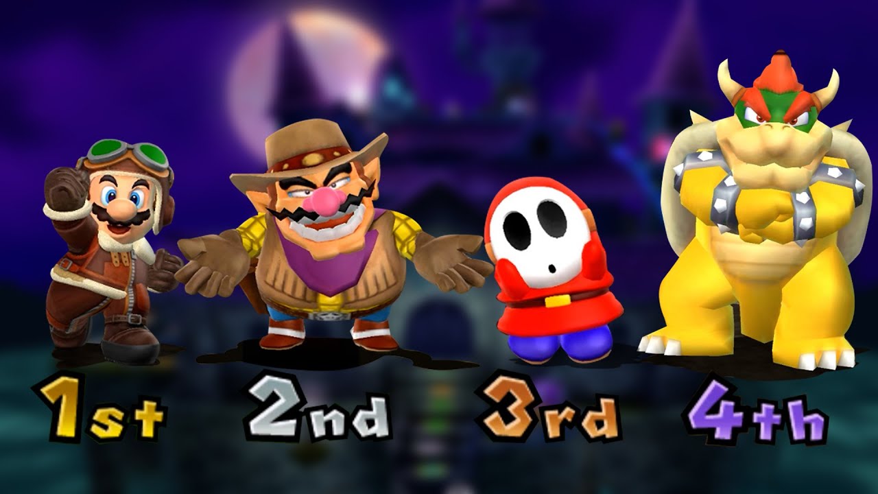【マリオパーティ9】ホラーキャッスル マリオVs ワリオ Vs ヘイホー Vs クッパ