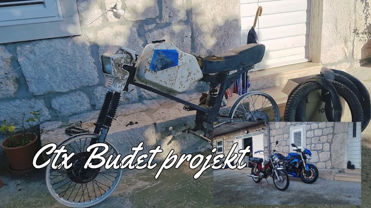 Započeo sam slagati Tomos Ctx (fali mi dosta djelova)