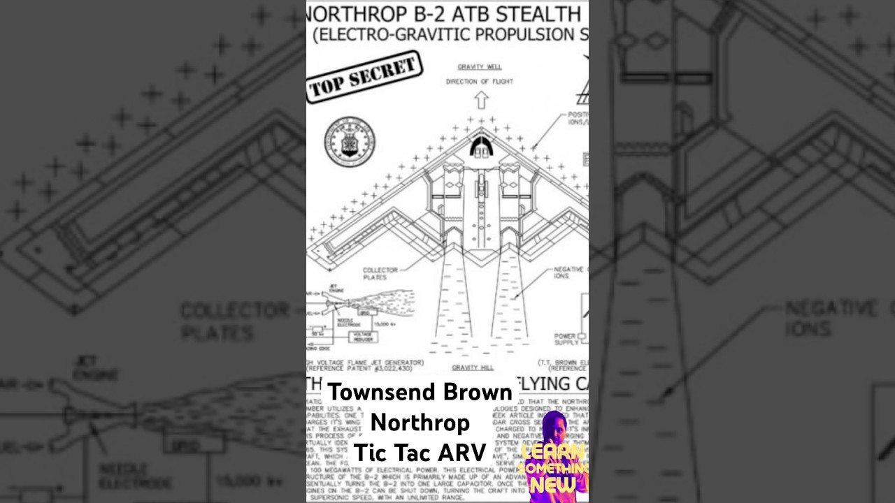 Townsend Brown Electrogravitics linked to Advanced Propulsion Lockheed Skunkworks