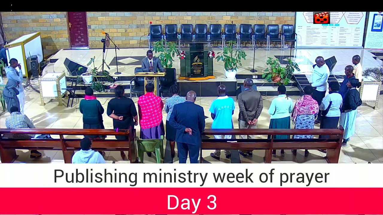 PUBLISHING MINISTRY WEEK OF PRAYER