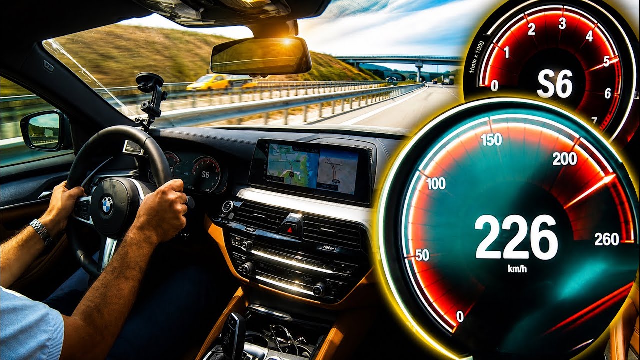 2017 BMW 530i 256 HP | 0-230 Kmh | Top Speed Autobahn