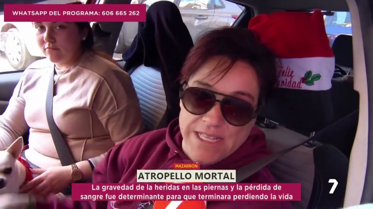 UN TRÁILER ATROPELLA A UNA MUJER EN MAZARRÓN Y LA MATA