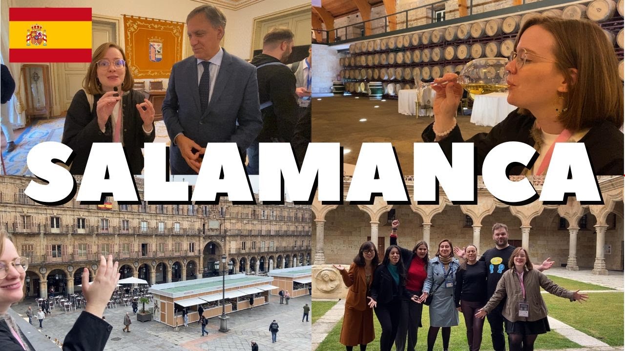 SALAMANCA la ciudad del español 🇪🇸 - Spanish vlog with subtitles con @federacionele
