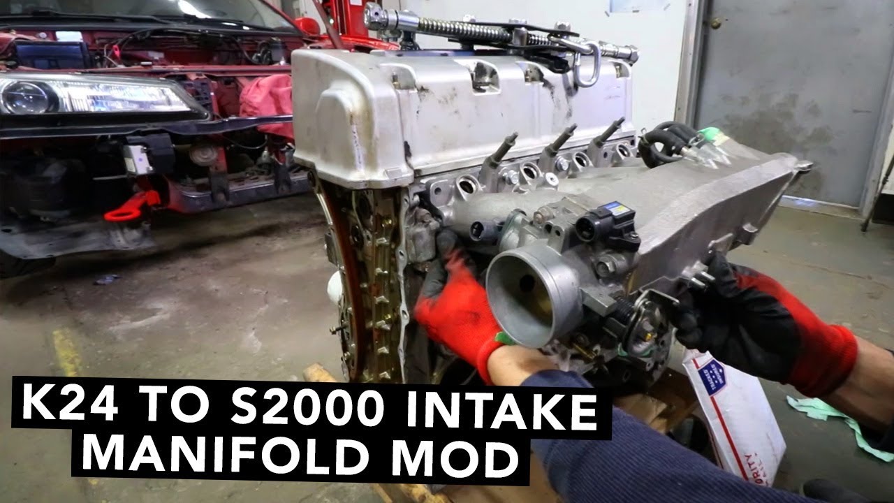 $200 RWD K-Swap Intake Manifold Mod - Honda K-Swap 240SX
