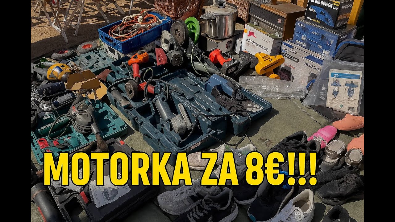 NECES VEROVATI STA SAM KUPIO ZA 8€ NA BUVLJAKU U KELNU! (Bosch za 5€?!)