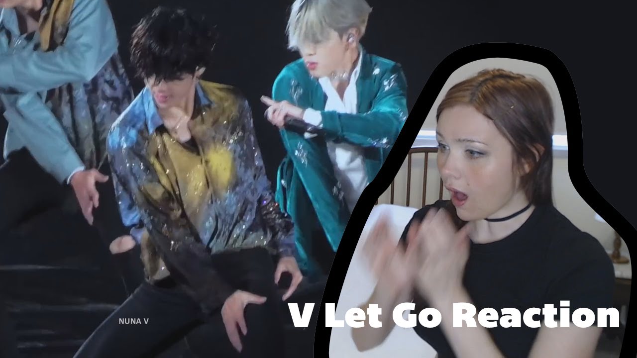 BTS (방탄소년단) V focus 'Let Go' fan reaction