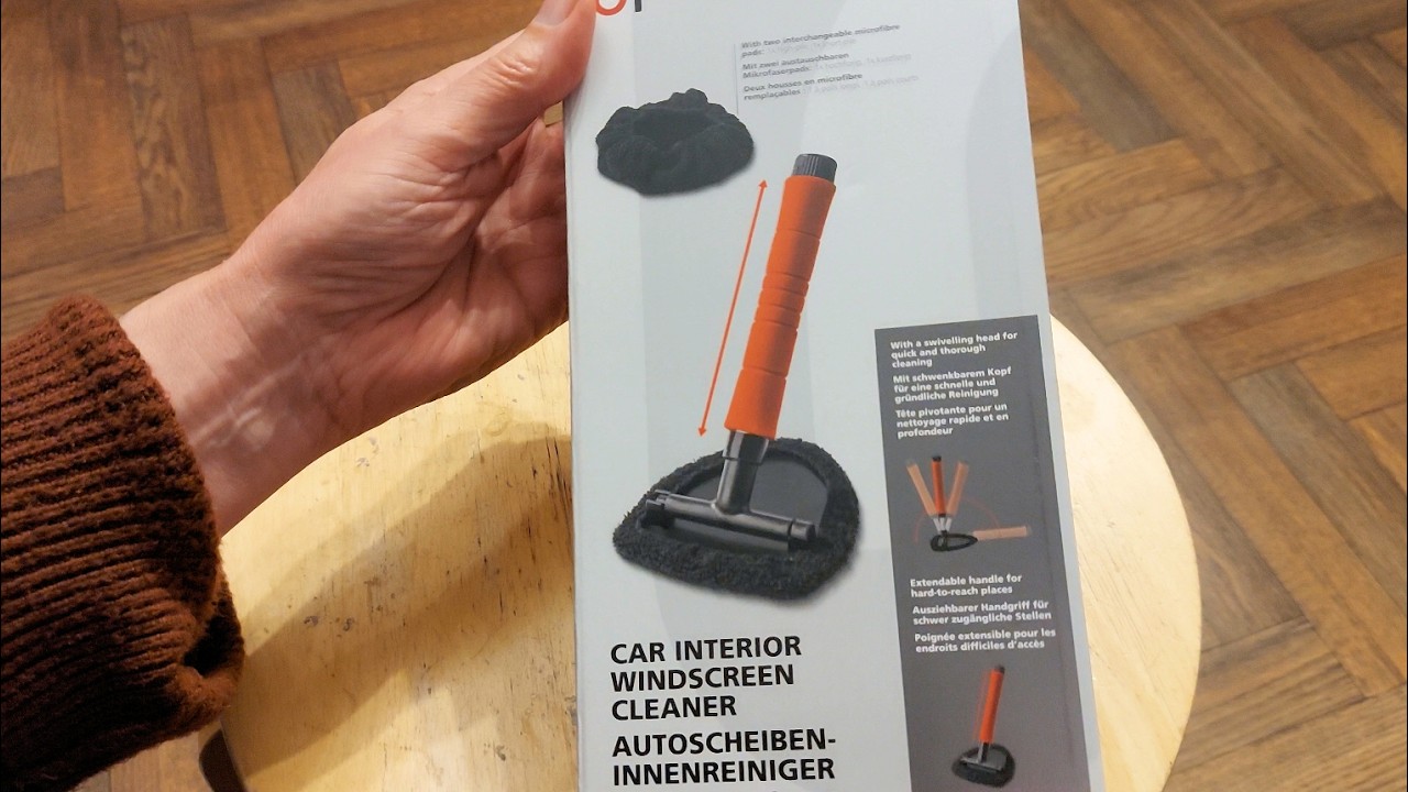 Testing the Car Interior Windscreen Cleaner from LIDL