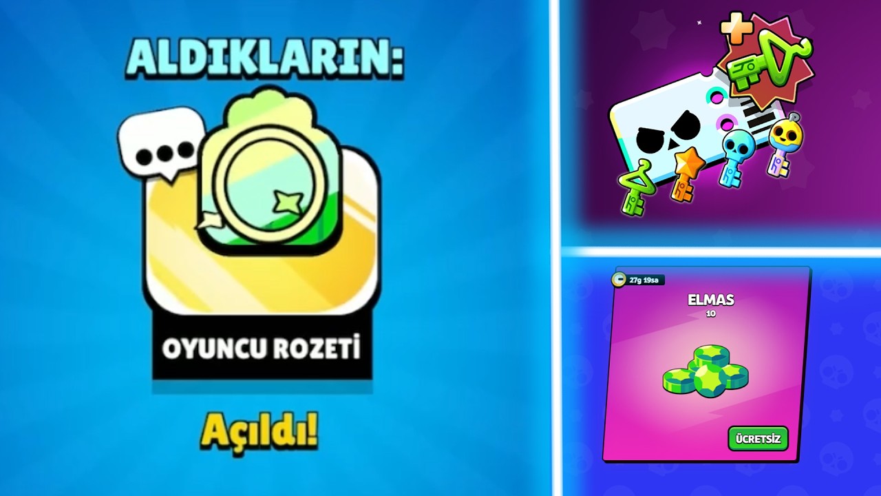 YENİ SEZON S&Uuml;RPRİZİ! &Uuml;CRETSİZ FESTİVALİ! - Brawl Stars