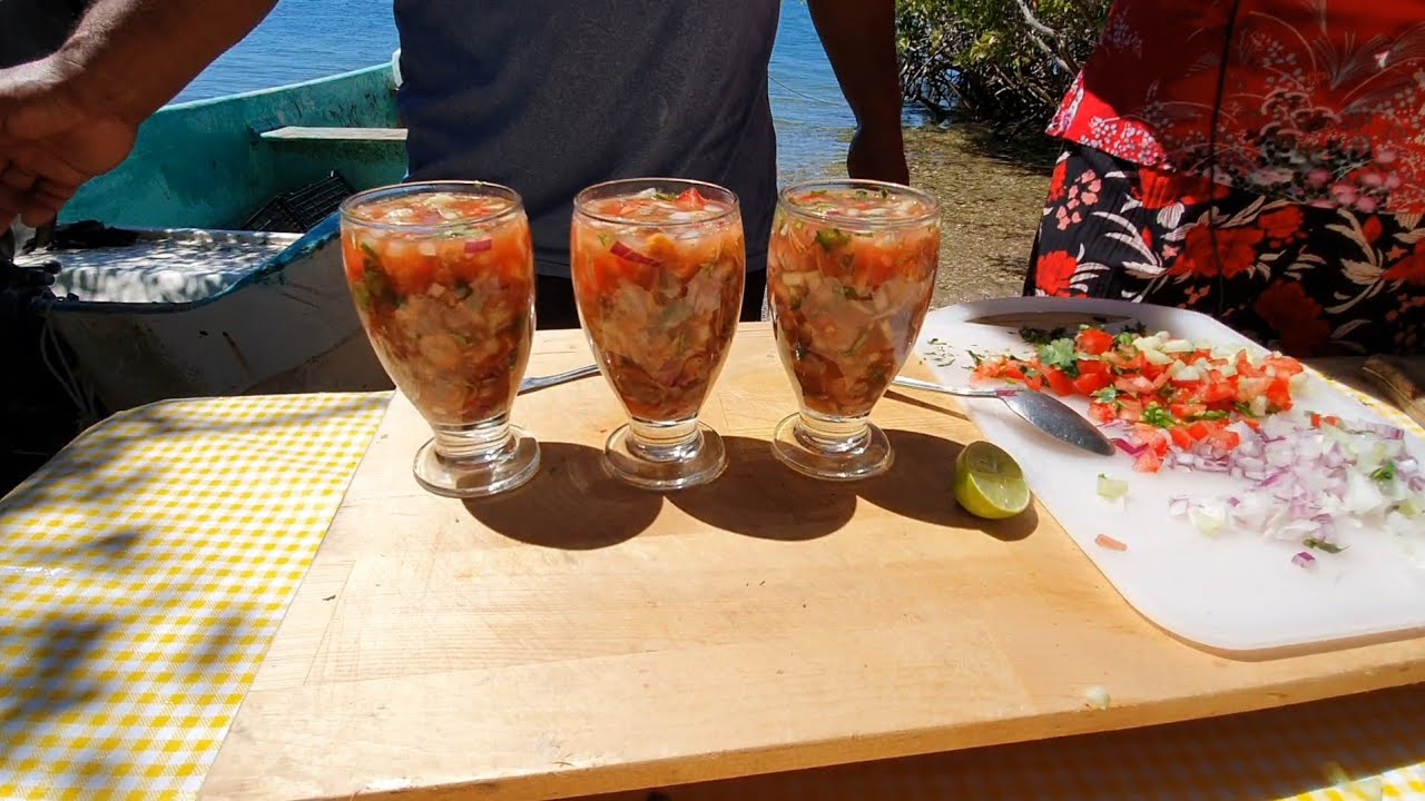 Rico coctel de almeja 