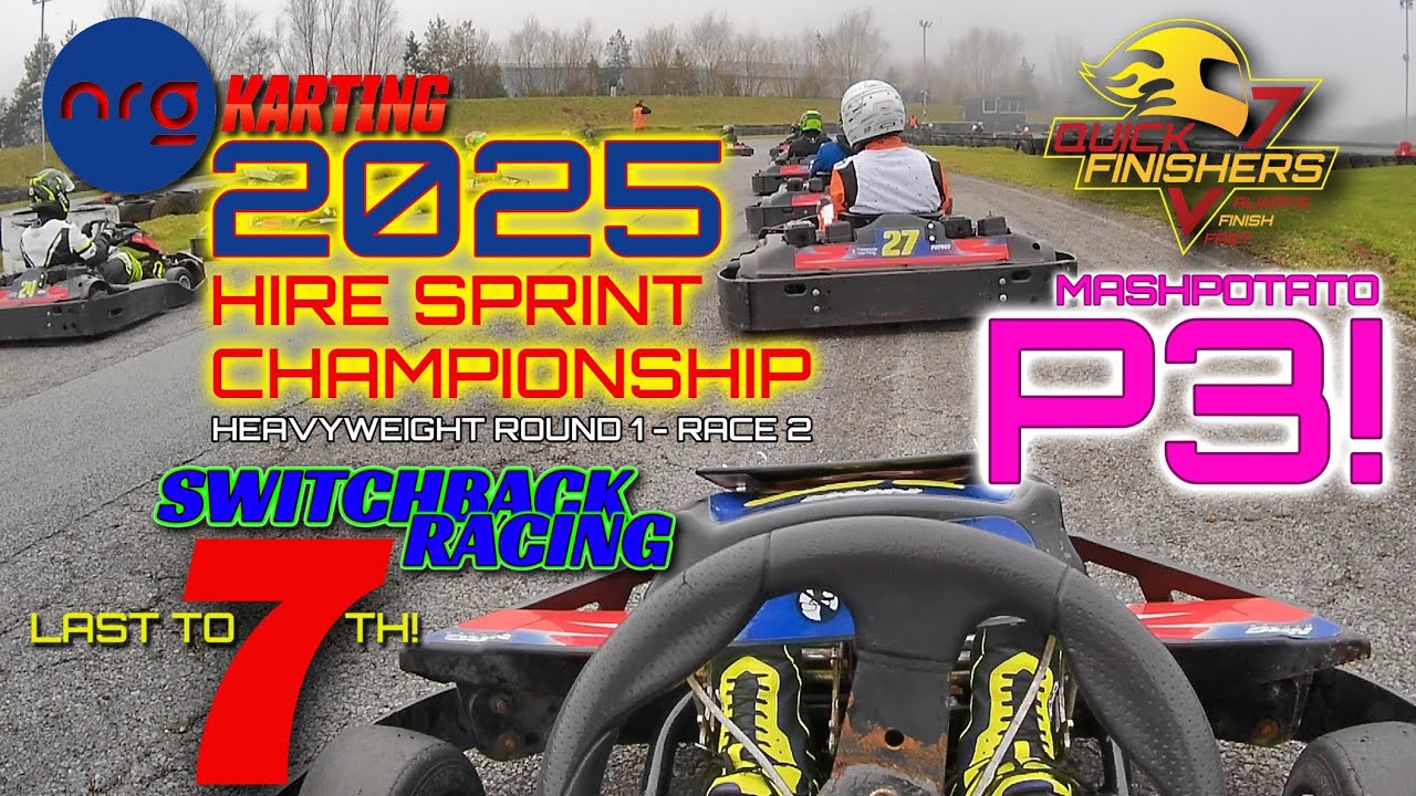 Tessside 2025 NRG Hire Kart Championship // Round One // Race Two