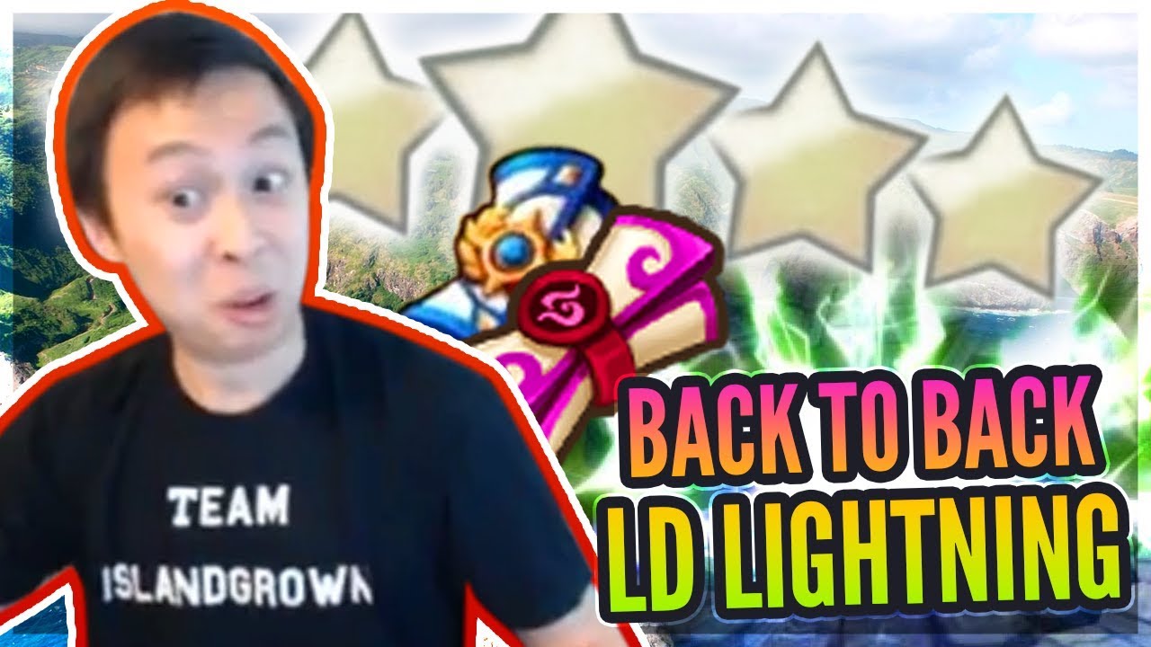 Light & Dark Nat 5 PLEASE! - OP Summons Double LD Lightning - Summoners War