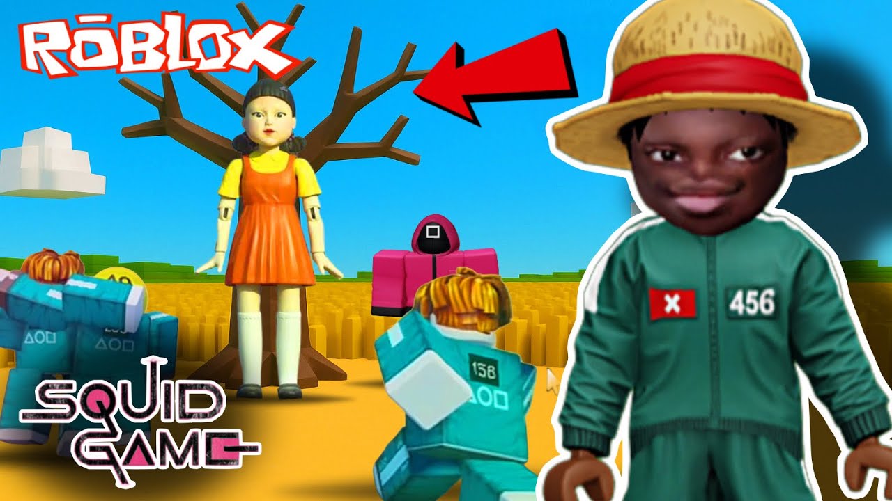 JOGUEI o MELHOR JOGO de ROUND 6 no ROBLOX