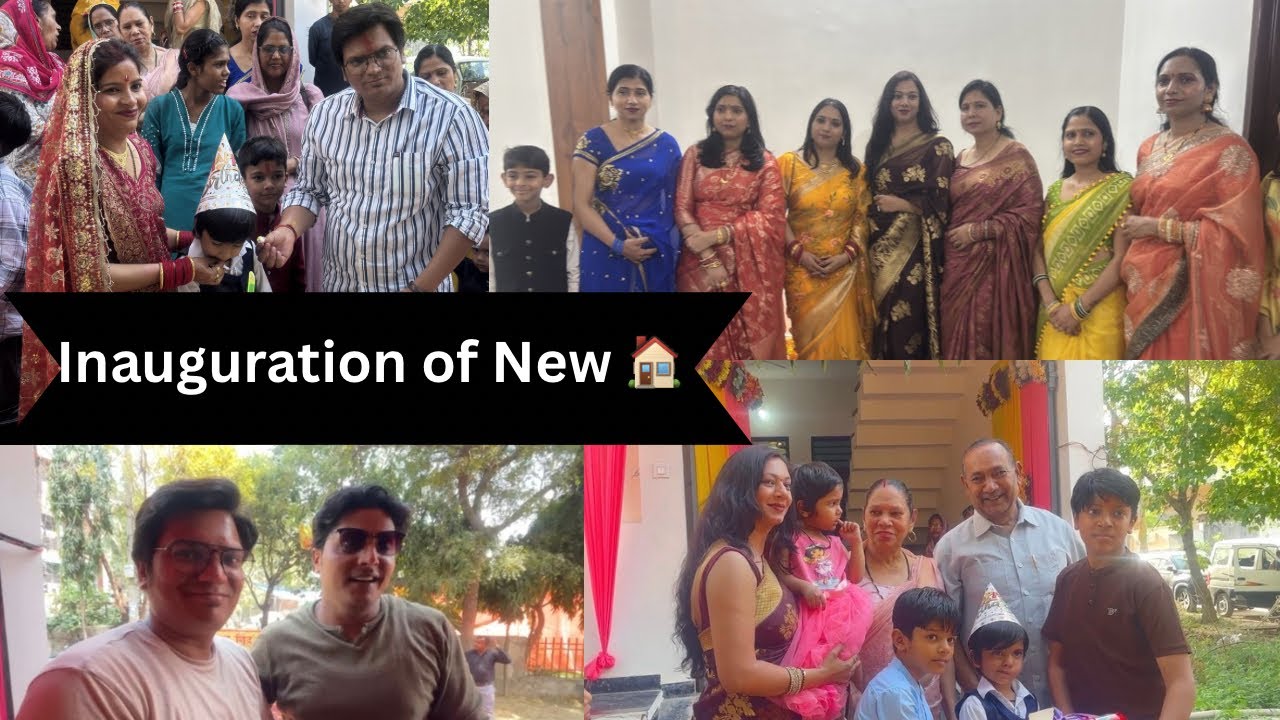 My Daily Vlog-46,Inauguration of New 🏠#familyvlog #viral #vlog 
