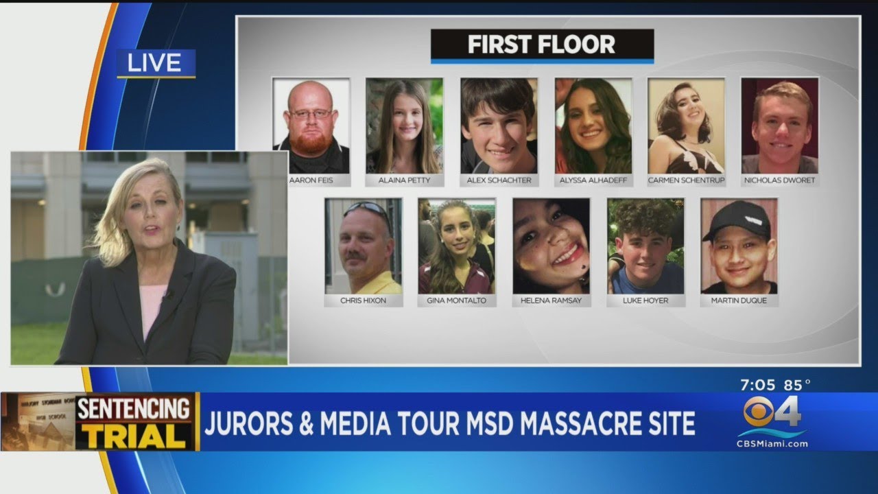 Parkland sentencing trial: Jury allowed to tour school where massacre took place