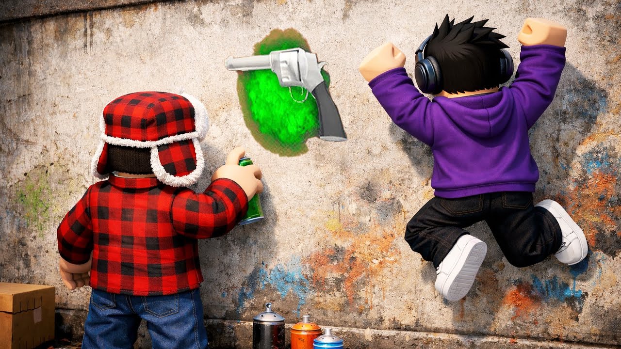TROLEI TODOS COM SPRAY DE ARMA FALSA NO MURDER MYSTERY 2