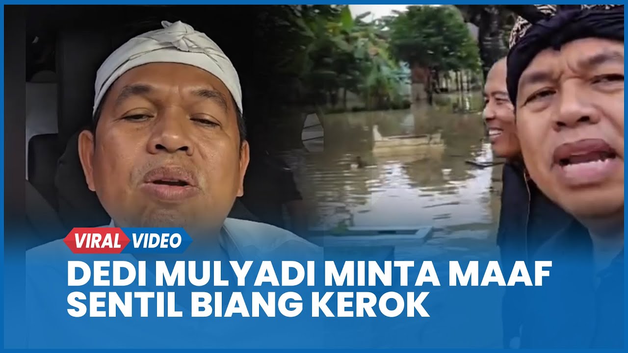 Dedi Mulyadi Minta Maaf Sentil Biang Kerok Banjir Bandang di Bogor: Kita Bakal Evaluasi Cepat!