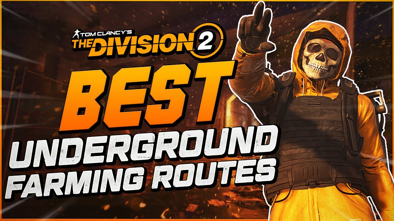 *FAST DAILY FARM* Best Underground Farming Routes in The Division 2