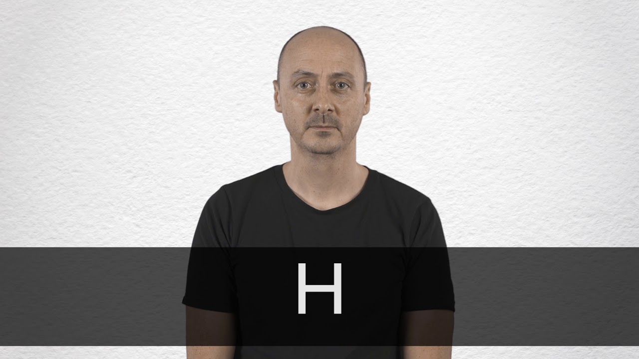 How to pronounce H in British English
