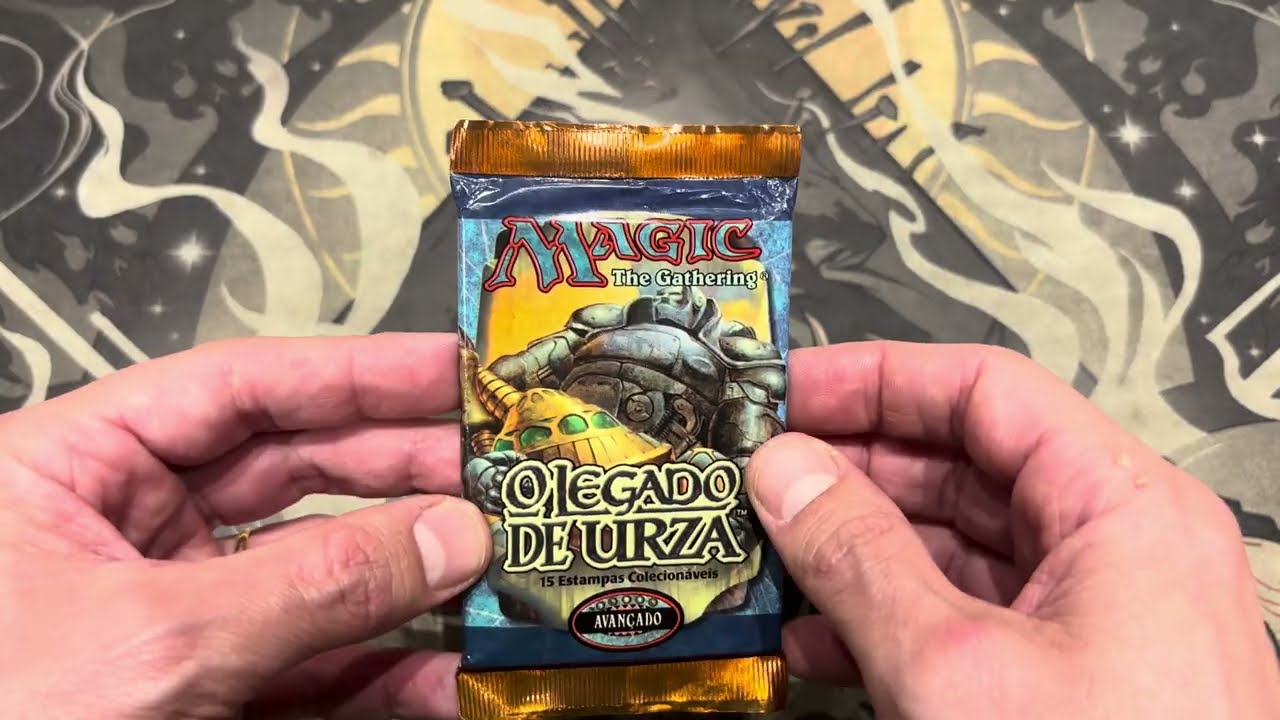 Booster de Legado de Urza! 5 anos de Raiz fechados com chave de ouro.