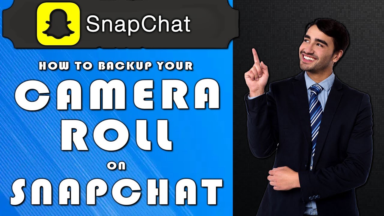 How to backup your camera roll on Snapchat (2025)