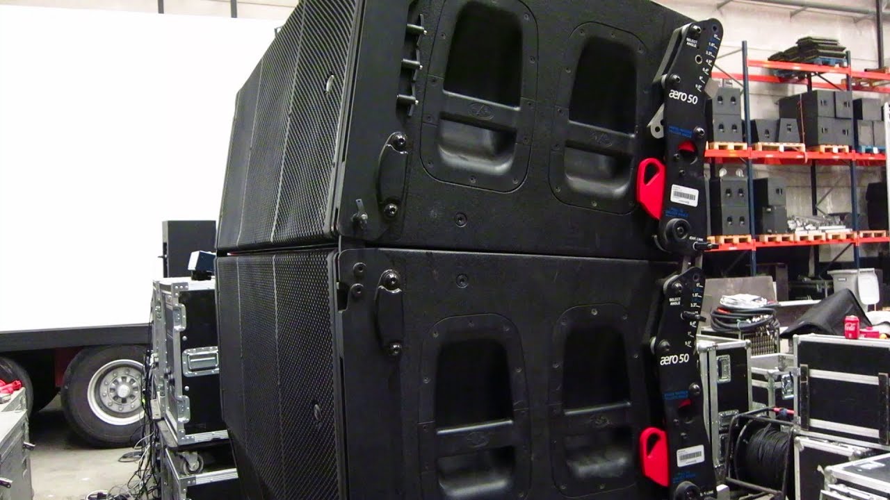 LINE ARRAY DAS AERO 50 NO AUTOAMPLIFICADO - SISTEMA CUATRIAMPLIFICADO de TRES VÍAS ACTIVAS