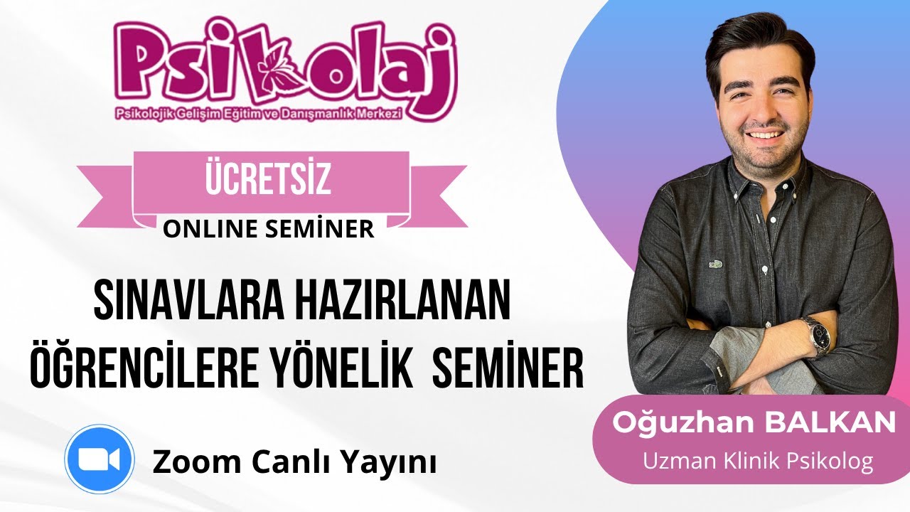 Sınava Hazırlanan Öğrencilere Yönelik Seminer