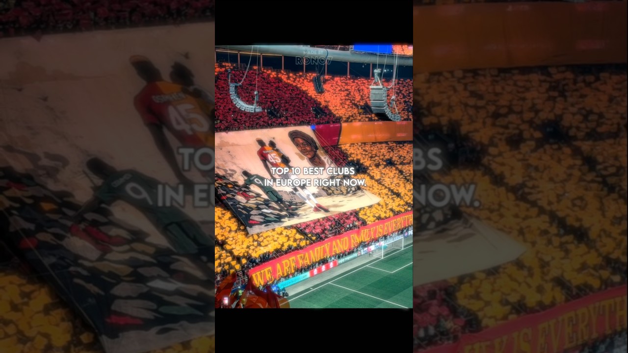 Top 10 Best Clubs in Europe Right now 🔥🇪🇺 || #shorts #football #edit #viral