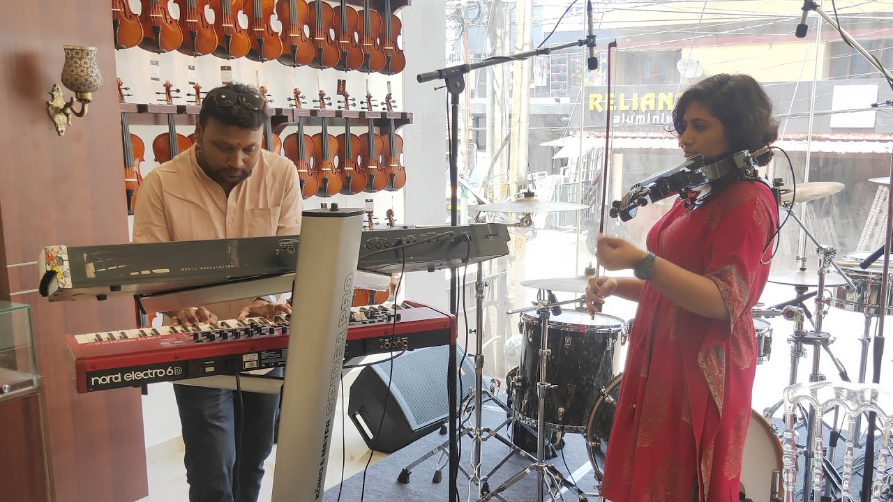Veda Mithra Violin Performance | Bigviolinshop Opening & Maya Violin Launch