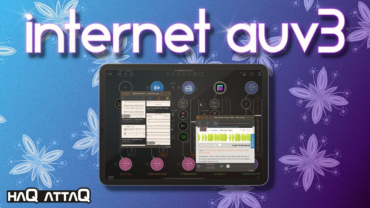 3 Internet um ... AUv3 Apps? | haQ attaQ