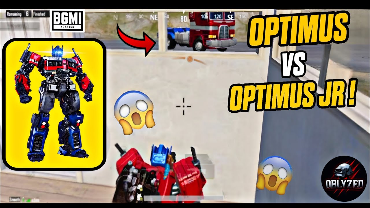 OPTIMUS PRIME FAUGHT HIS SON IN THIS MATCH 😡 | OBLYZED #bgmi