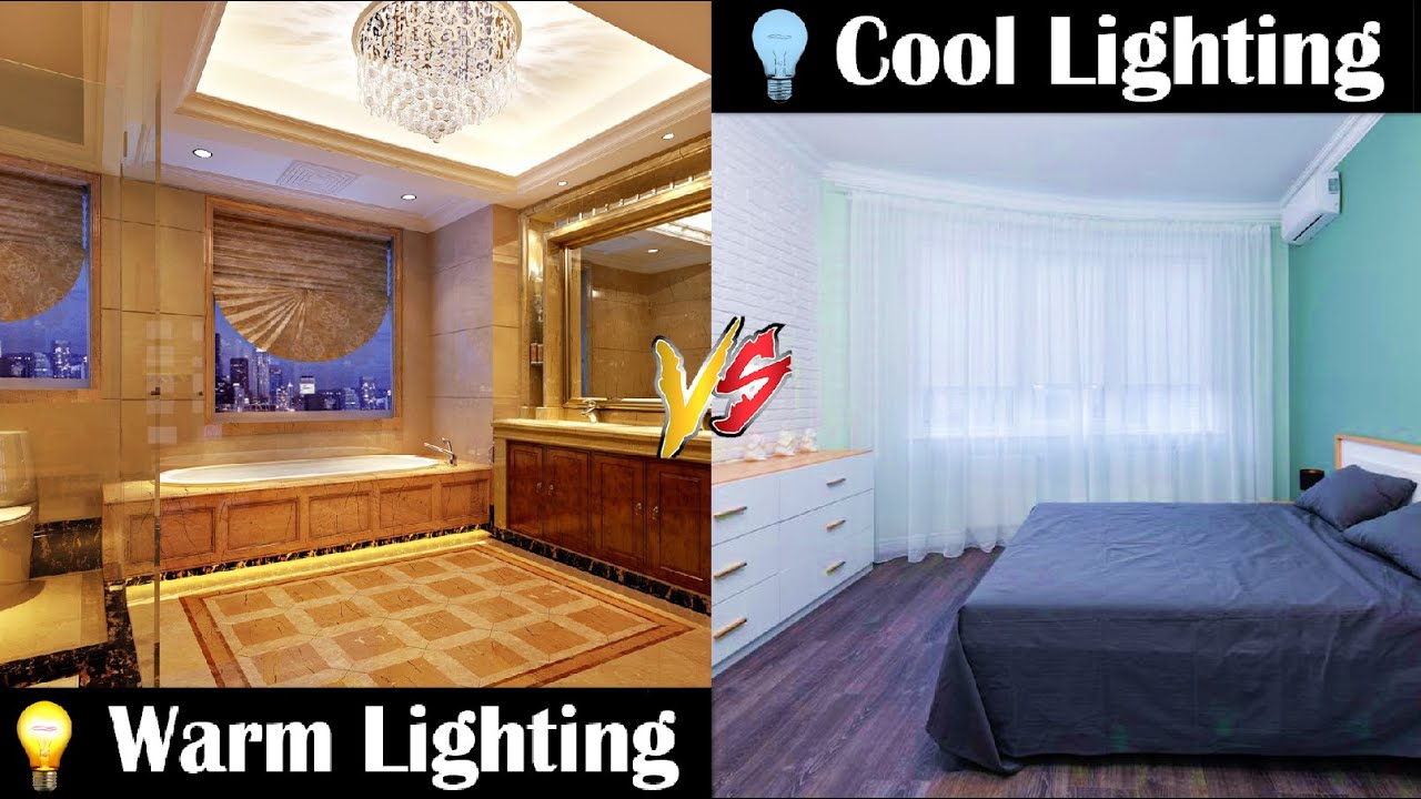 Warm Lighting VS Cool Lighting for Home Interior | White lights vs Yellow lights LED Bulbs for home